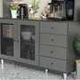 Hanah Home Armario Multiusos Grano 140 - Anthracite